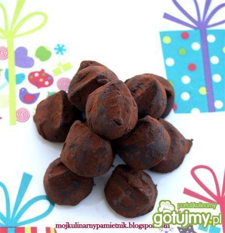 Pomarańczowe trufelki