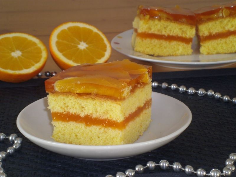 Pomarańczowiec na biszkopcie  Pomarańczowiec na biszkopcie