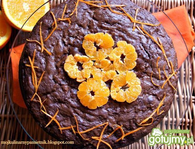 Pomarańczowo - czekoladowe ciasto