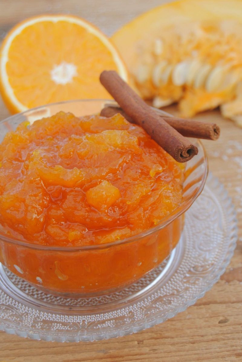 Pomarańczowo-dyniowy dżem Pomarańczowo-dyniowy dżem