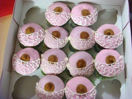 Pomarańczowo-makowe babeczki cycki