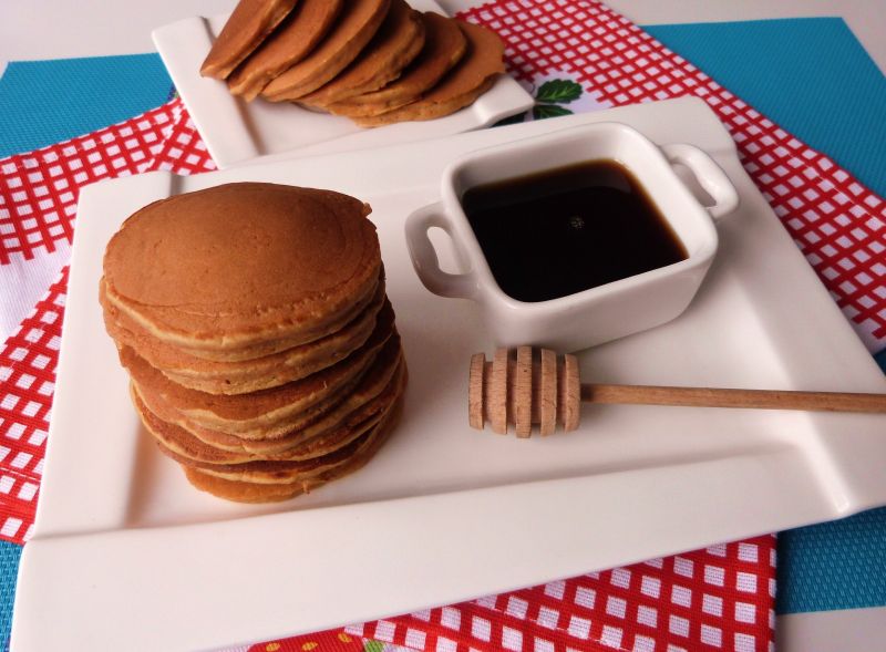 Pomarańczowo-marchewkowe pancakes Pomarańczowo-marchewkowe pancakes