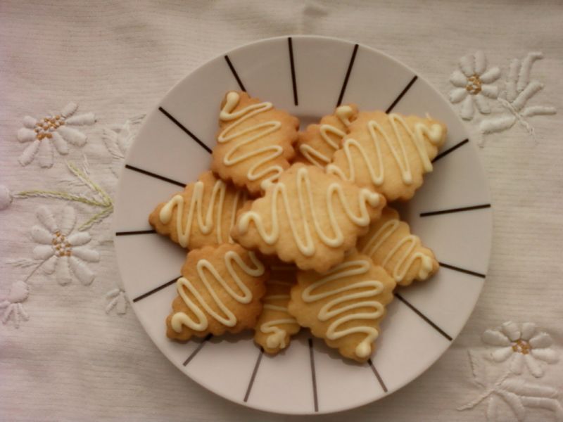 Pomarańczowo waniliowe herbatniki