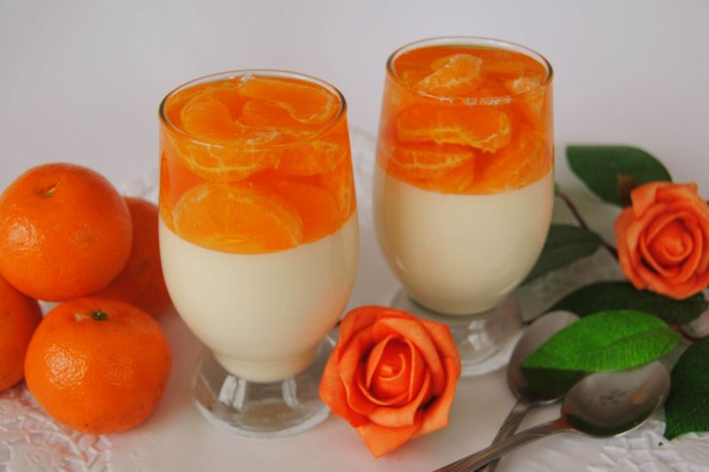 Pomarańczowy deser Pomarańczowy deser