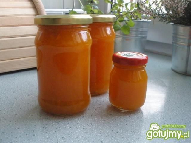 Pomarańczowy dżem z dyni Pomarańczowy dżem z dyni