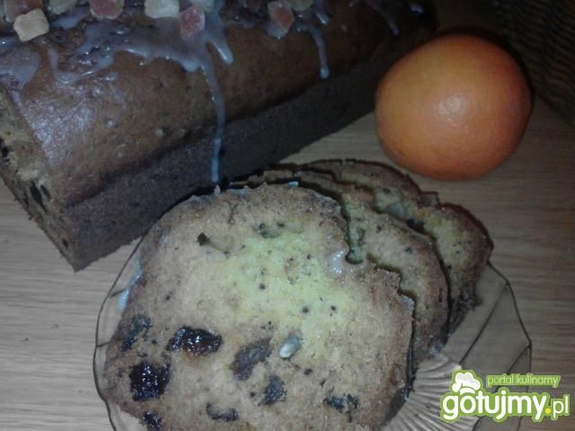 Pomarańczowy keks Pomarańczowy keks