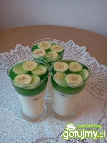 Pomarańczowy sernik na zimno w wys.szkl.