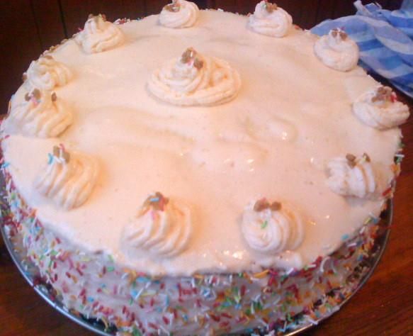 Pomarańczowy tort Ani