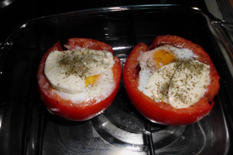 Pomidor z jajkiem