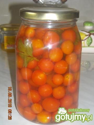 Pomidorki koktaikowe w zalewie octowej