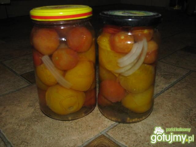 Pomidorki koktajlowe w zalewie octowej Pomidorki koktajlowe w zalewie octowej