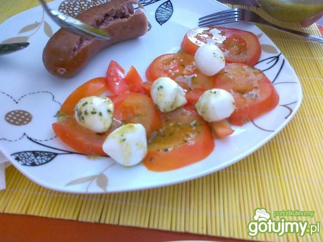 Pomidorki z serem Mozarella 