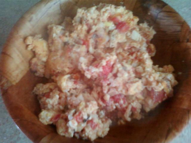 Pomidorowa jajówka Pomidorowa jajówka