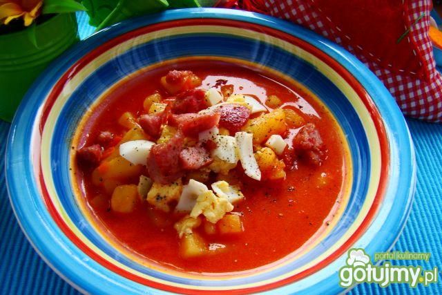 Pomidorowa na bogato 