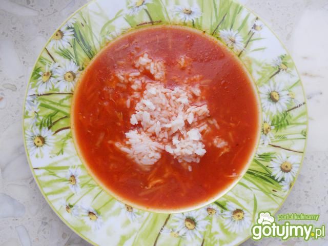 Pomidorowa na kurczaku Pomidorowa na kurczaku