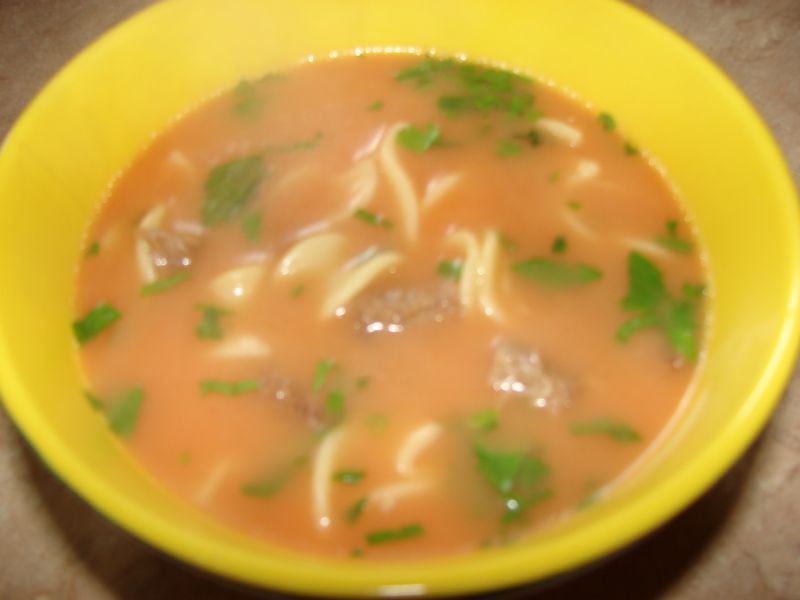 Pomidorowa na rosole Pomidorowa na rosole