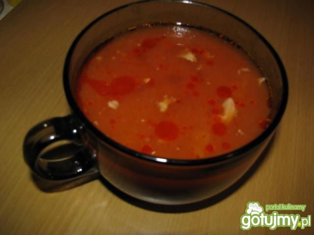 Pomidorowa na rosole wg pasjonatki