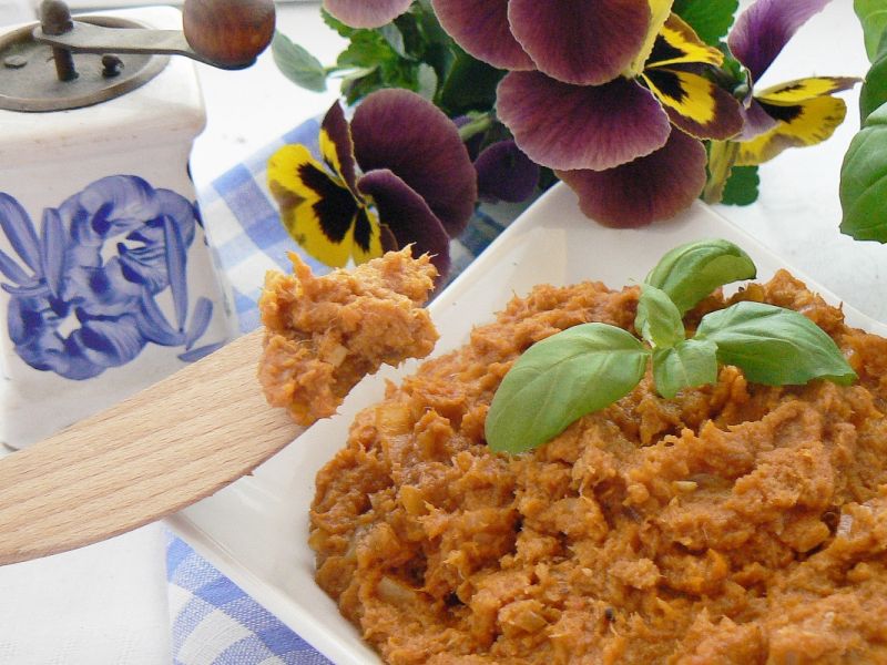 Pomidorowa pasta z makreli  Pomidorowa pasta z makreli