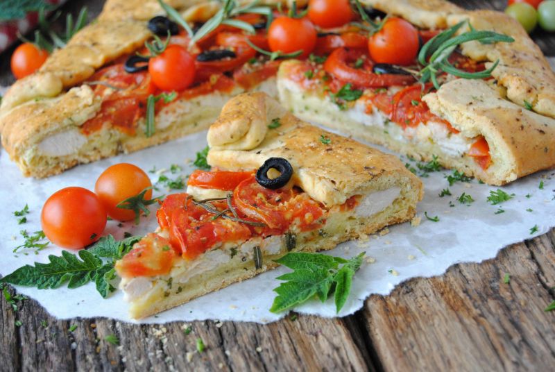 Pomidorowa tarta rustykalna Pomidorowa tarta rustykalna