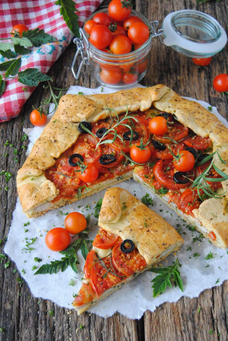 Pomidorowa tarta rustykalna Pomidorowa tarta rustykalna