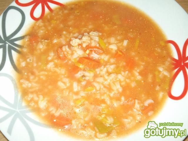 Pomidorowa z domowego przecieru