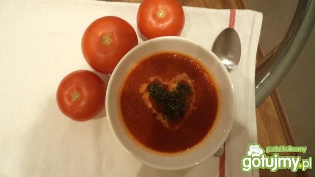 Pomidorowa z mleczkiem kokosowym
