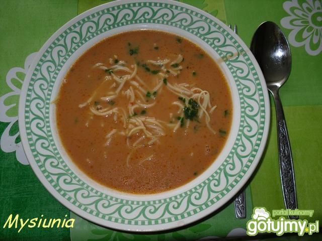 Pomidorowa z pomidorów