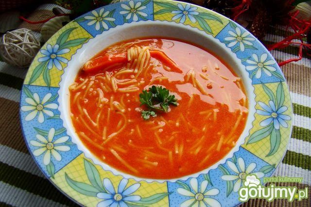 Pomidorowa z przecieru 