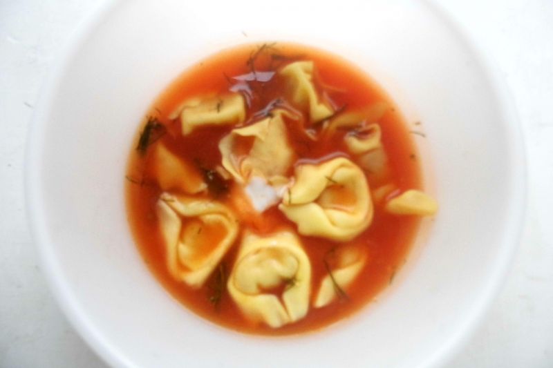 Pomidorowa z Tortellini serowym