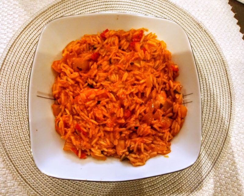 Pomidorowe curry z krewetkami