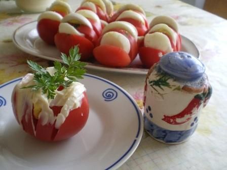 Pomidorowe grzebyki Pomidorowe grzebyki
