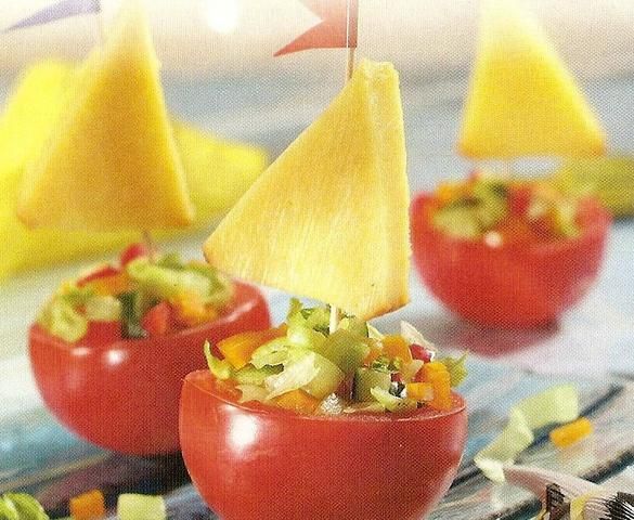 Pomidorowe żaglówki