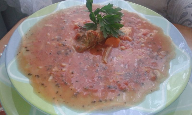 Pomidorówka z bazylią Pomidorówka z bazylią