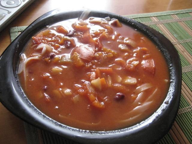 pomidorówka z makaronem TaoTao pomidorówka z makaronem TaoTao