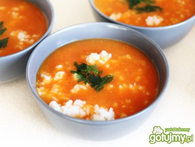 Pomidorówka z ryżem 6 Pomidorówka z ryżem 6