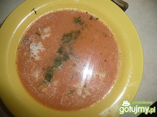 pomidorówka z ryżem wg anna tttt