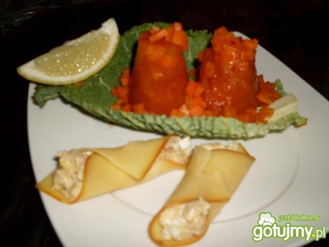 Pomidorowo - marchewkowe galaciki