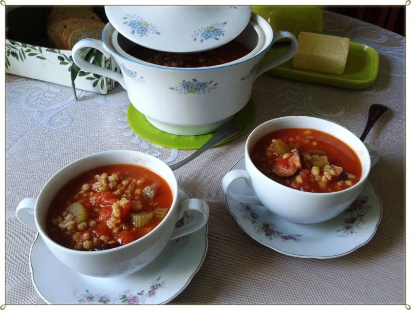 Pomidorowy krupnik Pomidorowy krupnik