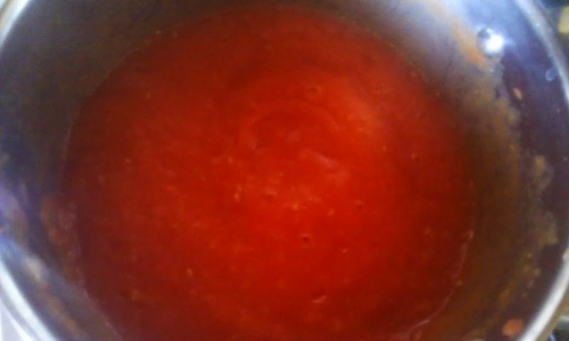 Pomidorowy przecier na zupę