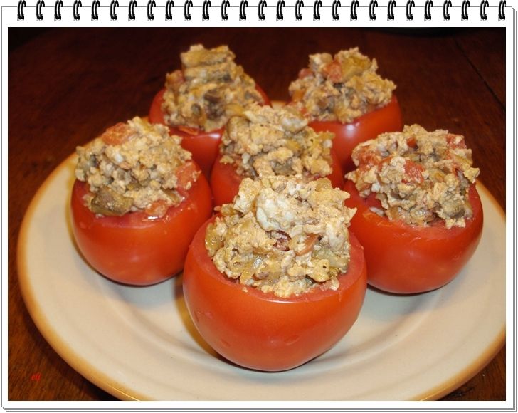 Pomidory Eli faszerowane jajecznicą