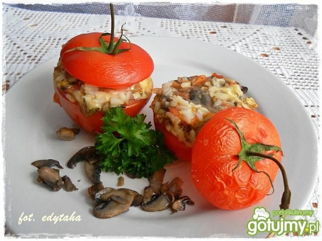 Pomidory faszerowane bezmięsne