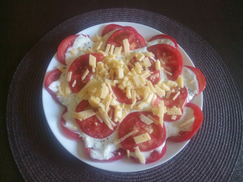 Pomidory Malinowe pod pierzynką Pomidory Malinowe pod pierzynką