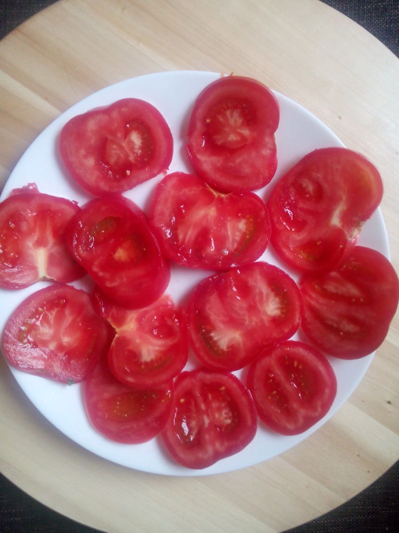 Pomidory Malinowe pod pierzynką