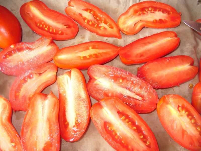 POmidory podłużne suszone