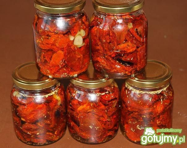 Pomidory suszone w oliwie ziołowej