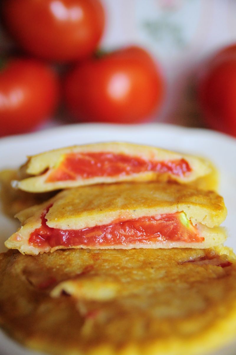 Pomidory w cieście naleśnikowym