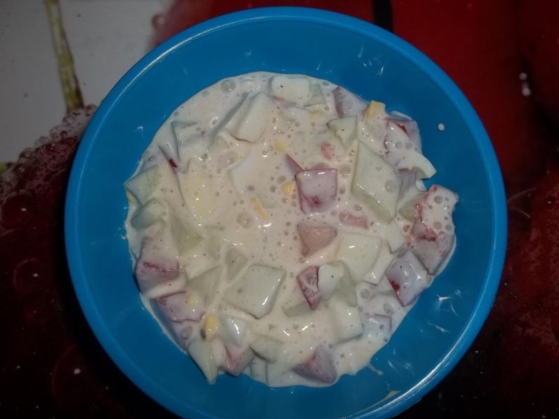 Pomidory w śmietanie