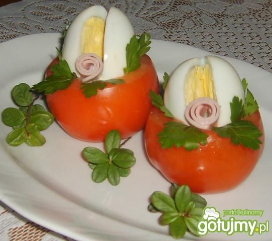 Pomidory z jajkiem Pomidory z jajkiem