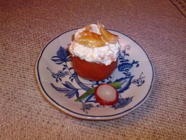 Pomidory z łososiem Pomidory z łososiem