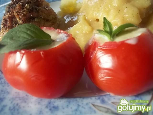 Pomidory zapiekane z mozzarellą